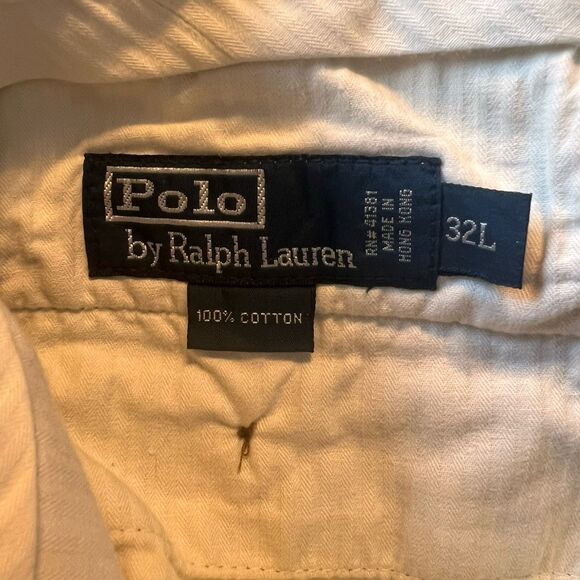 Polo Ralph Lauren Men’s Vintage Cuffed Pants 32L - Picture 3 of 5
